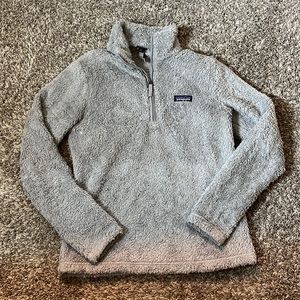 Gray Patagonia Size Medium/ Women's Los Gatos Fleece 1/4-Zip